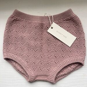 Quincy Mae Knit Bloomer Mauve